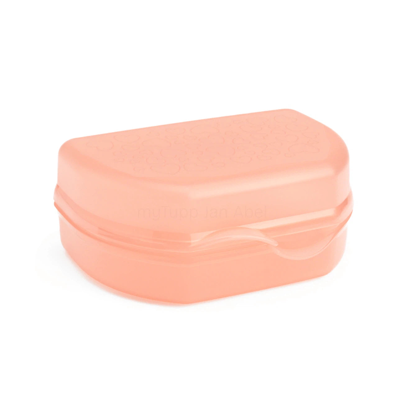 Snacky Brot & Lunchbox von der Marke Tupperware / in der Farbe Rosa, mit gelasertem Herzen-Motiv / Ideal für Unterwegs, egal ob für den kleinen Snack oder eiche Auswahl an Spielzeug / Aufbewahrungsbox / Hier direkt online kaufen