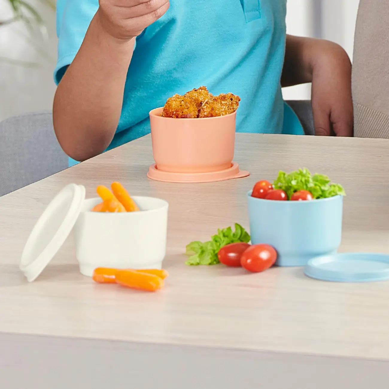 Frische-Behälter 110 ml (3) Kunterbunt