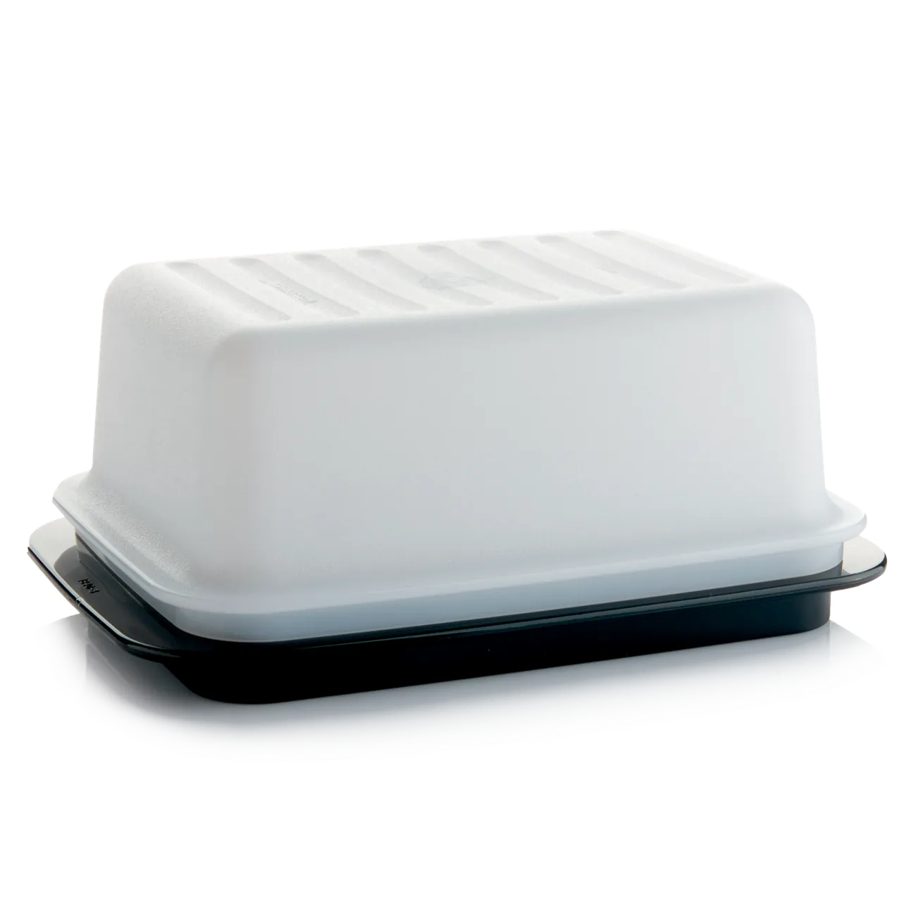 Butterdose schwarz von der Marke Tupperware / Ideal zum Servieren und Aufbewahren von Butter / Aufbewahrungsdose / hier direkt online kaufen