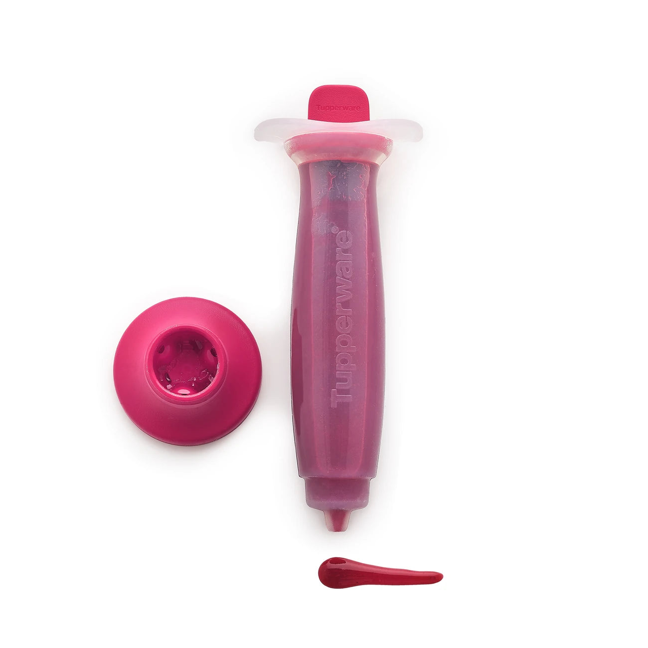 Dekozauber Silikonstift von der Marke Tupperware / in der Farbe Lila / Stift zum dekorieren / Silikonstift zum Befüllen mit Zuckerguss / Hier direkt online kaufen