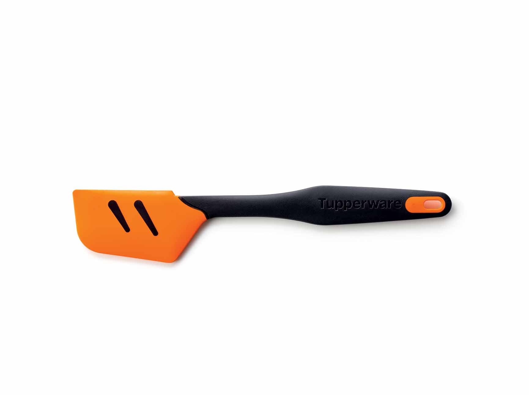 Top-Schaber, Griffbereit in Orange von der Marke Tupperware / Flexibler Silikonschaber / zum Vermengen und Ausschaben / Küchenhelfer / mit ergonomischen Griff / Teigschaber / Hier direkt online kaufen