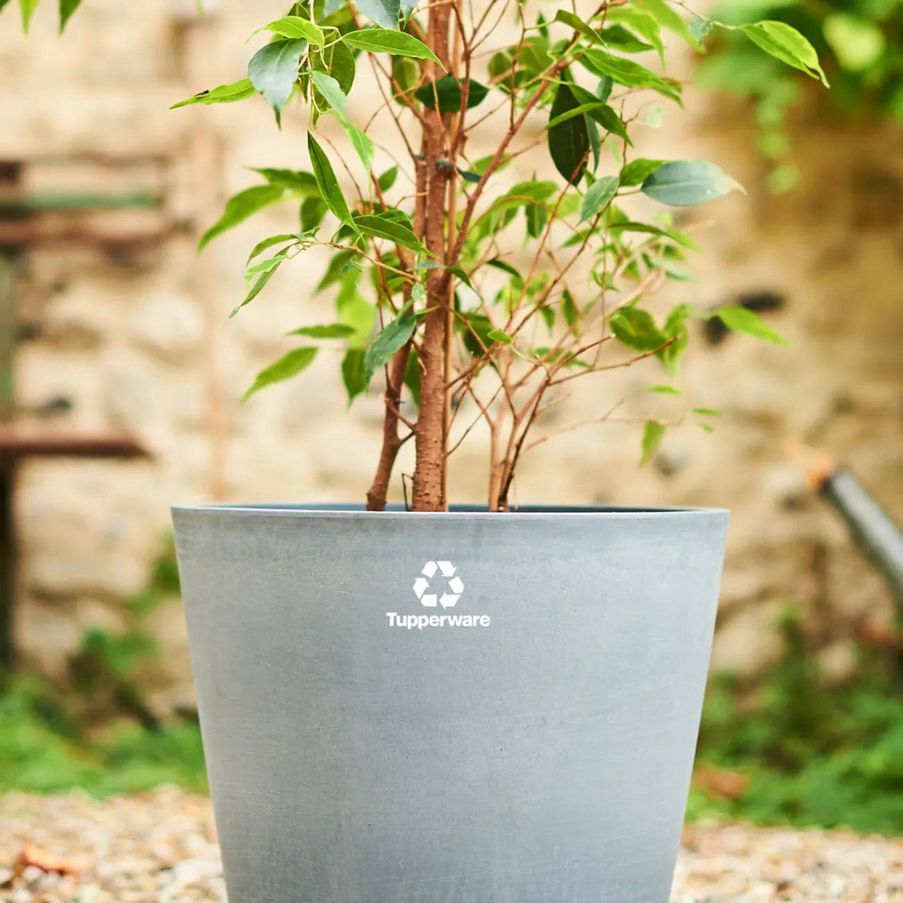 Platztopf Ecopots Amsterdam ⌀ 30 cm hellgrau