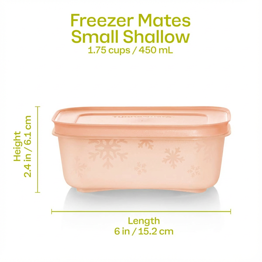 Eiskristall Gefrierbehälter Set 4-teilig von der Marke Tupperware / in der Farbe Rosa / Gefrierbehälter / Gefrierbeutel / Modular Stapelbar / Luft & Wasserdicht schließbar / Hier direkt online kaufen