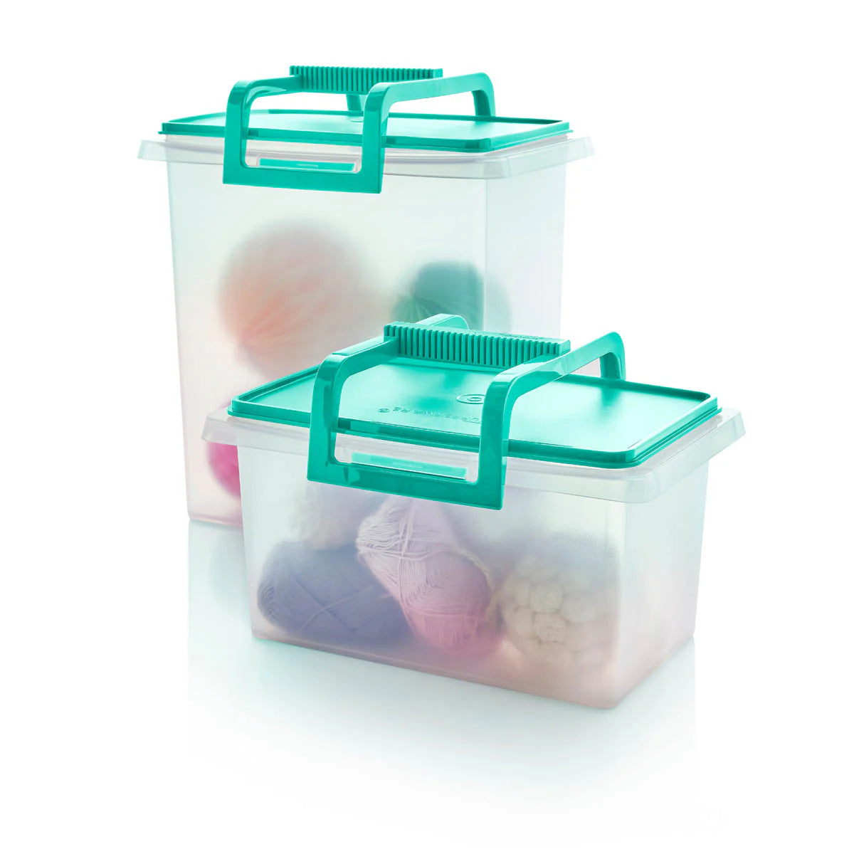 Multibox 10 L mit Griff von der Marke Tupperware / Transport & Aufbewahrungsbox mit Griff / Transparente box / Ideale Aufbewahrungsbox / Hier direkt online kaufen