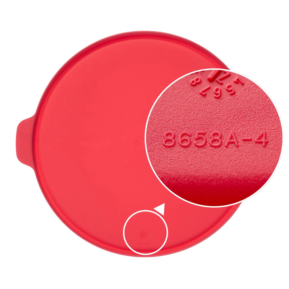 Tupperware A23-Deckel B047/C222 (Neue Serien) 8658 Ersatzteile Runde Deckel