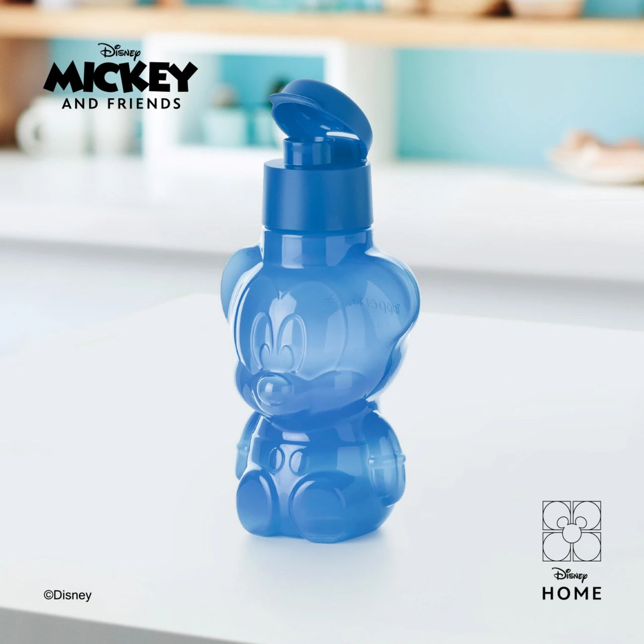 EcoEasy Trinkflasche 415ml Disney Mickey von der Marke Tupperware / Kinder Trinkflasche / Wasserflasche / Ideal für Getränke oder auch Snacks / Hier direkt online kaufen