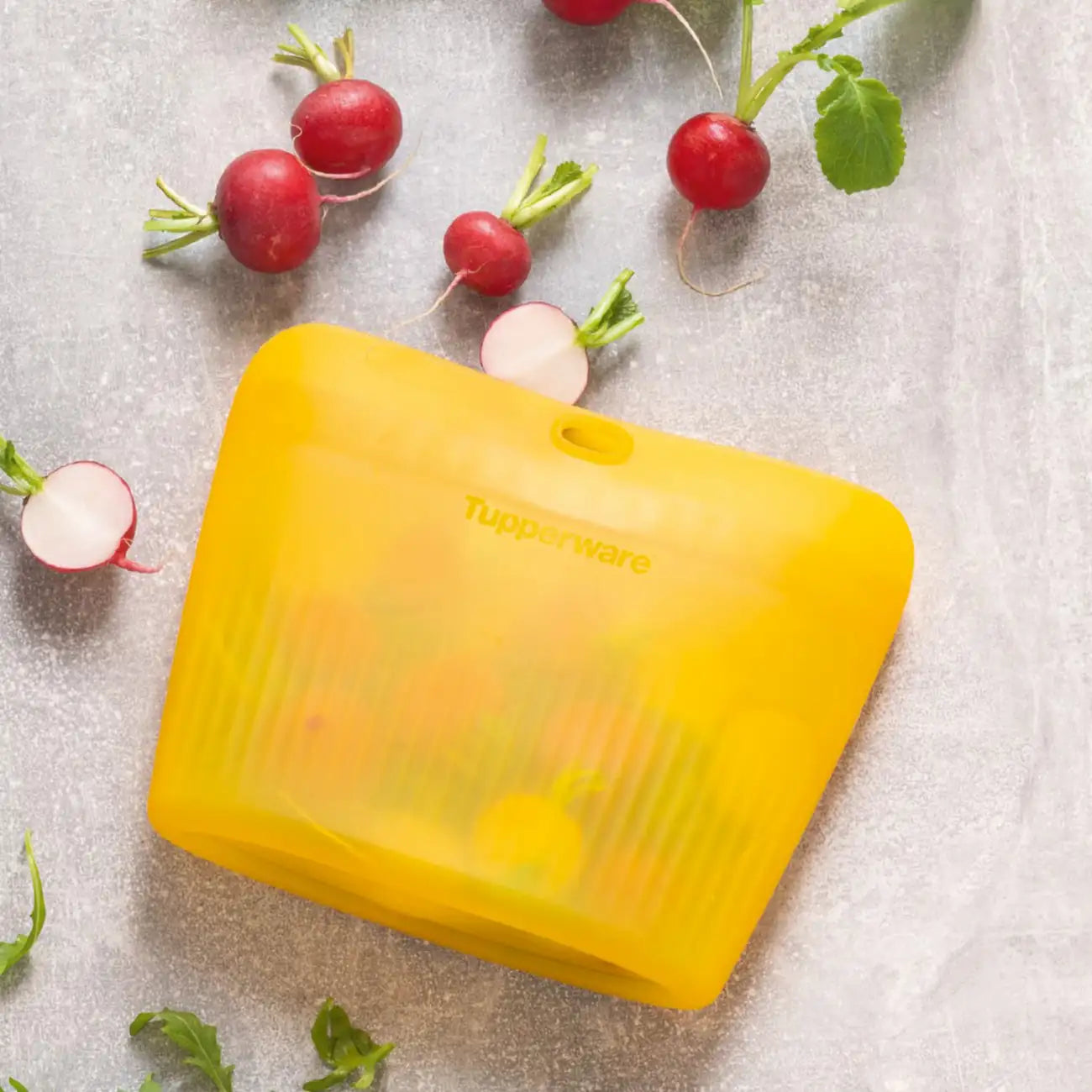 Ultimate Silikon Bag S 540ml in Gelb von der Marke Tupperware / geeignet für Kühlschrank, Gefrierschrank, Backofen und Mikrowelle / Ideal zum Mitnehmen / Hier direkt online Kaufen