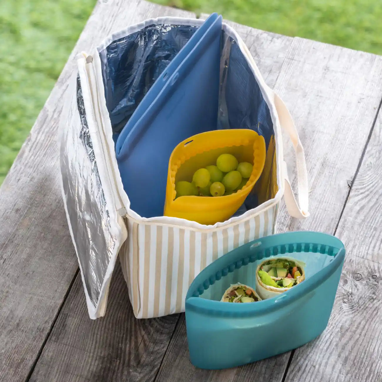 Ultimate Silikon Bag S 540ml in Gelb von der Marke Tupperware / geeignet für Kühlschrank, Gefrierschrank, Backofen und Mikrowelle / Ideal zum Mitnehmen / Hier direkt online Kaufen