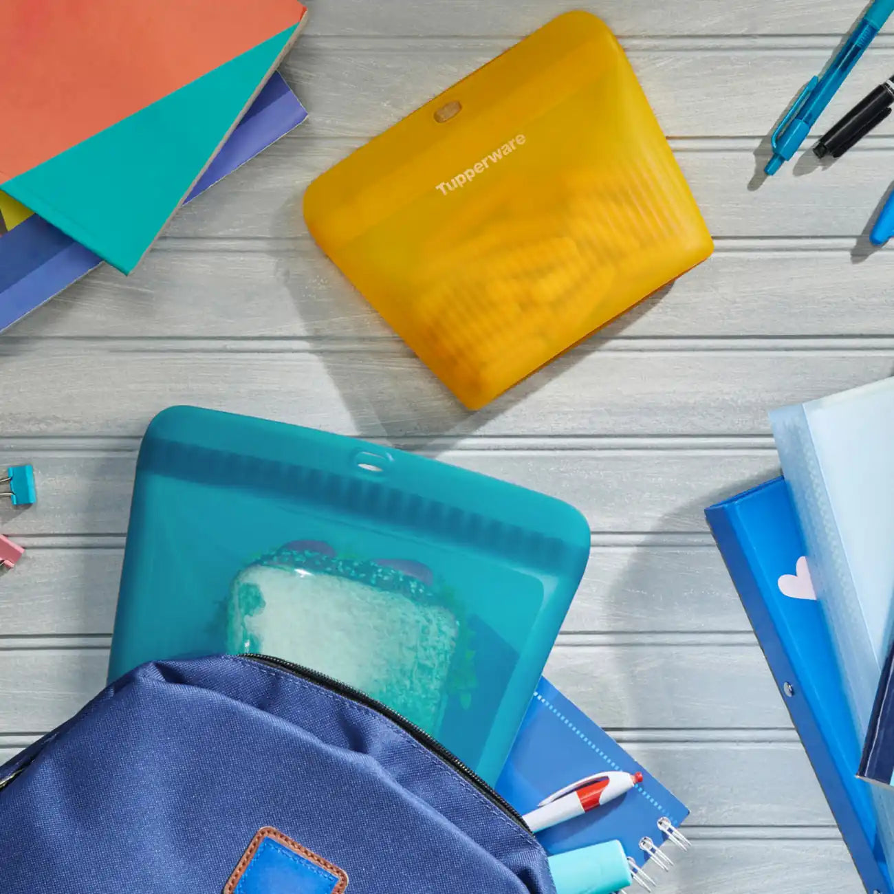 Ultimate Silikon Bag S 540ml in Gelb von der Marke Tupperware / geeignet für Kühlschrank, Gefrierschrank, Backofen und Mikrowelle / Ideal zum Mitnehmen / Hier direkt online Kaufen