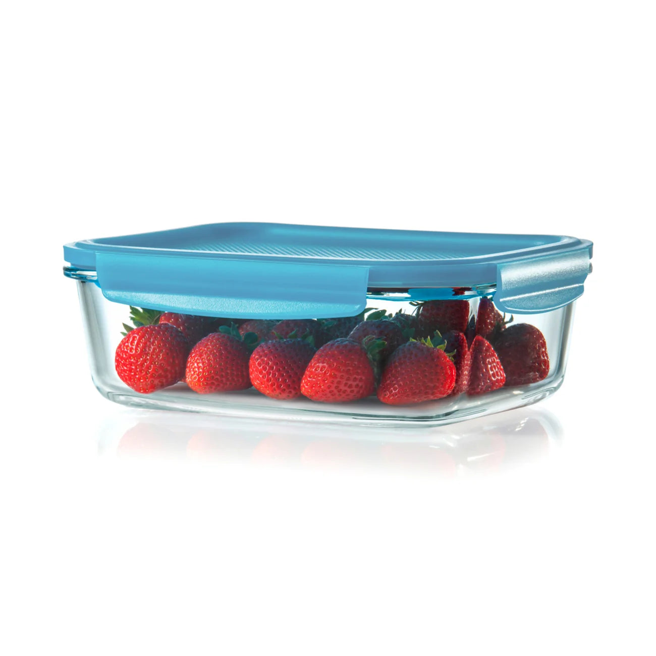 PremiaGlass Rechteckig 1,5 L von der Marke Tupperware / Glass Form für Mikrowelle & Backofen / Luft & Wasserdicht / Modular Stapelbar / mit Klick Deckel / Hier direkt online kaufen 