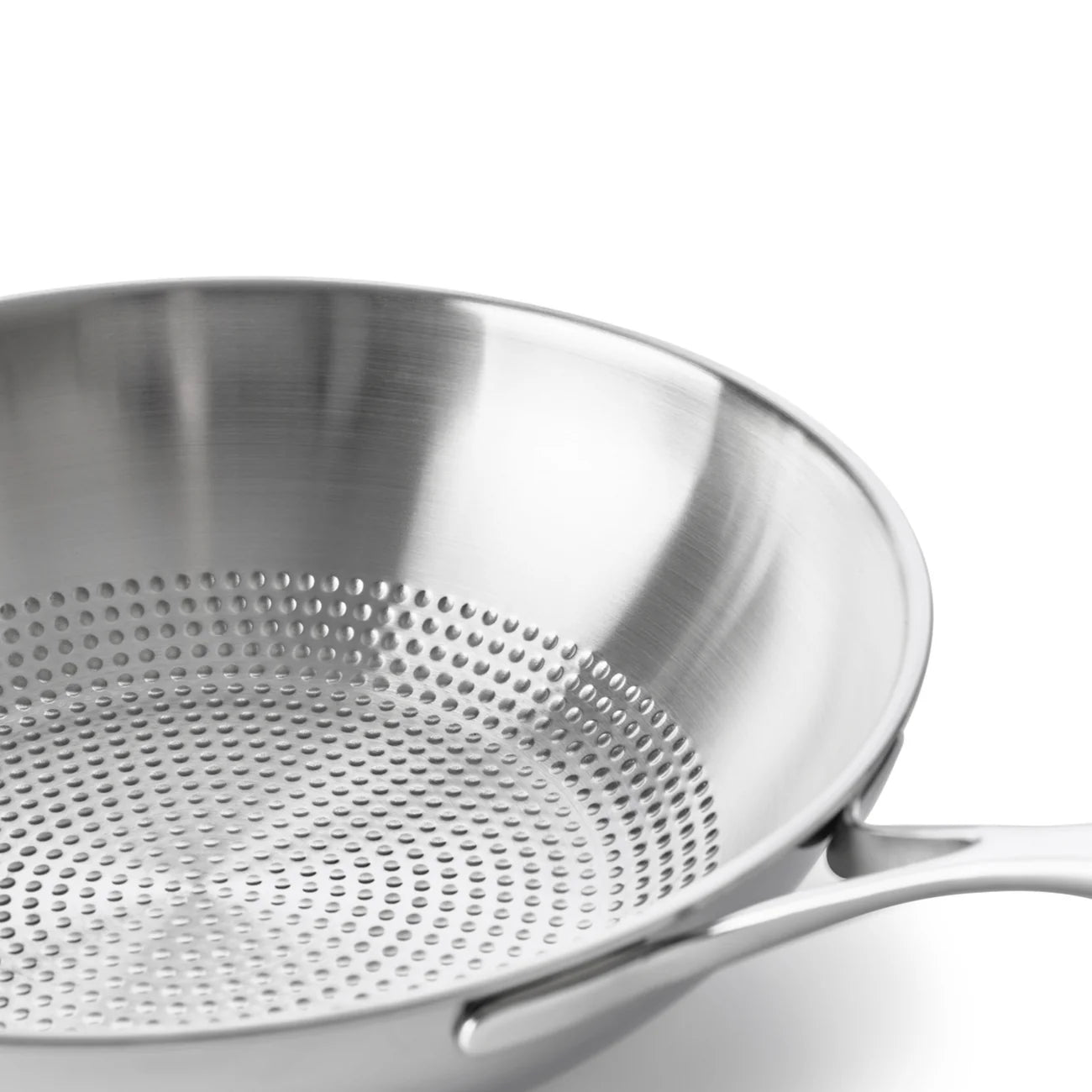 Mastro Edelstahlpfanne 28cm mit Deckel von der Marke Tupperware / Bratpfanne / Stielpfanne / geeignet für Induktion, Gas, Elektro und den Backofen / Hier direkt online kaufen 