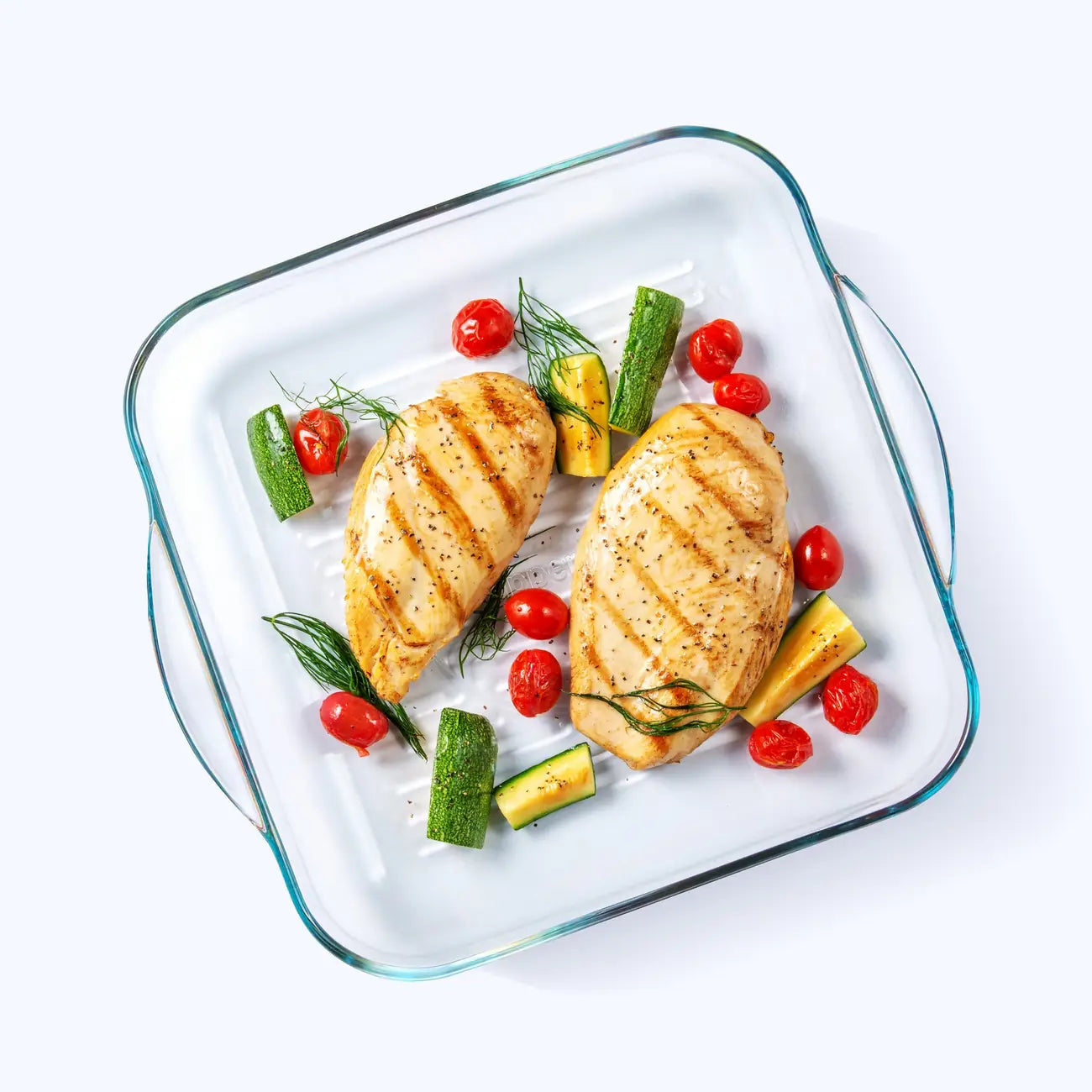 PremiaGlass Grillform 3,2 L von der Marke Tupperware / Glass Grillform / von -40° bis +300° / zum grillen, backen oder Überbacken / Ideal zum Transportieren / Hier direkt online kaufen