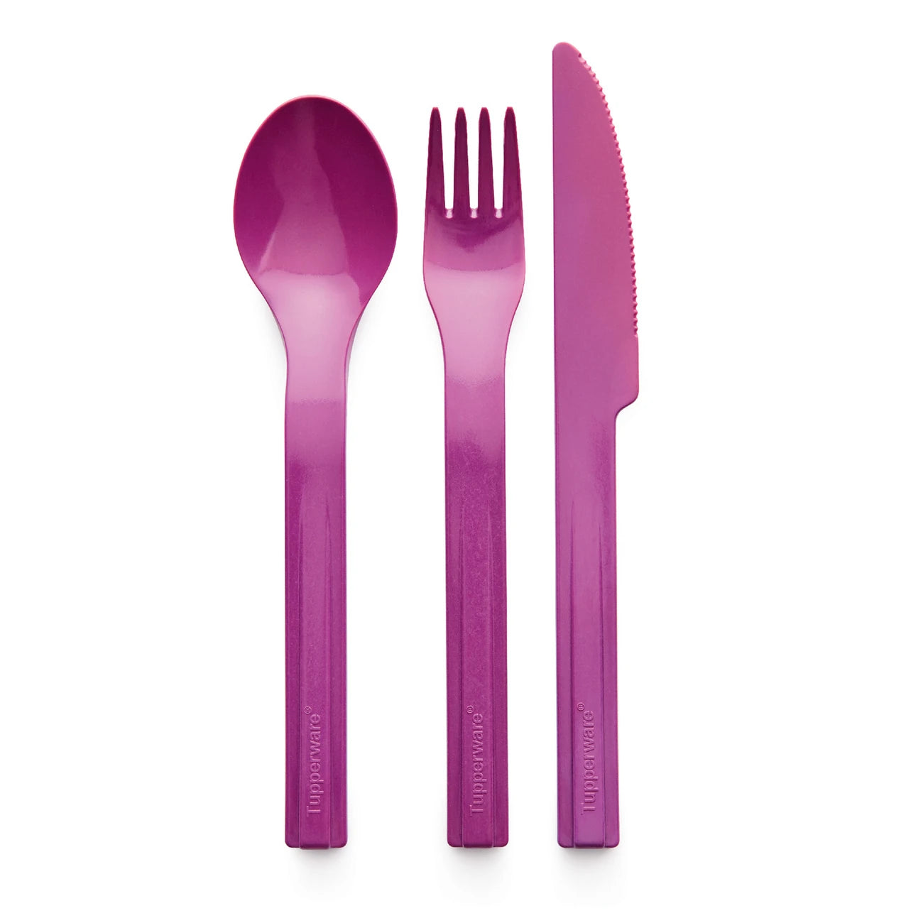 Picknick-Besteck (3) von der Marke Tupperware / Besteck für Unterwegs / Besteck zum Picknicken / Hier direkt online kaufen 