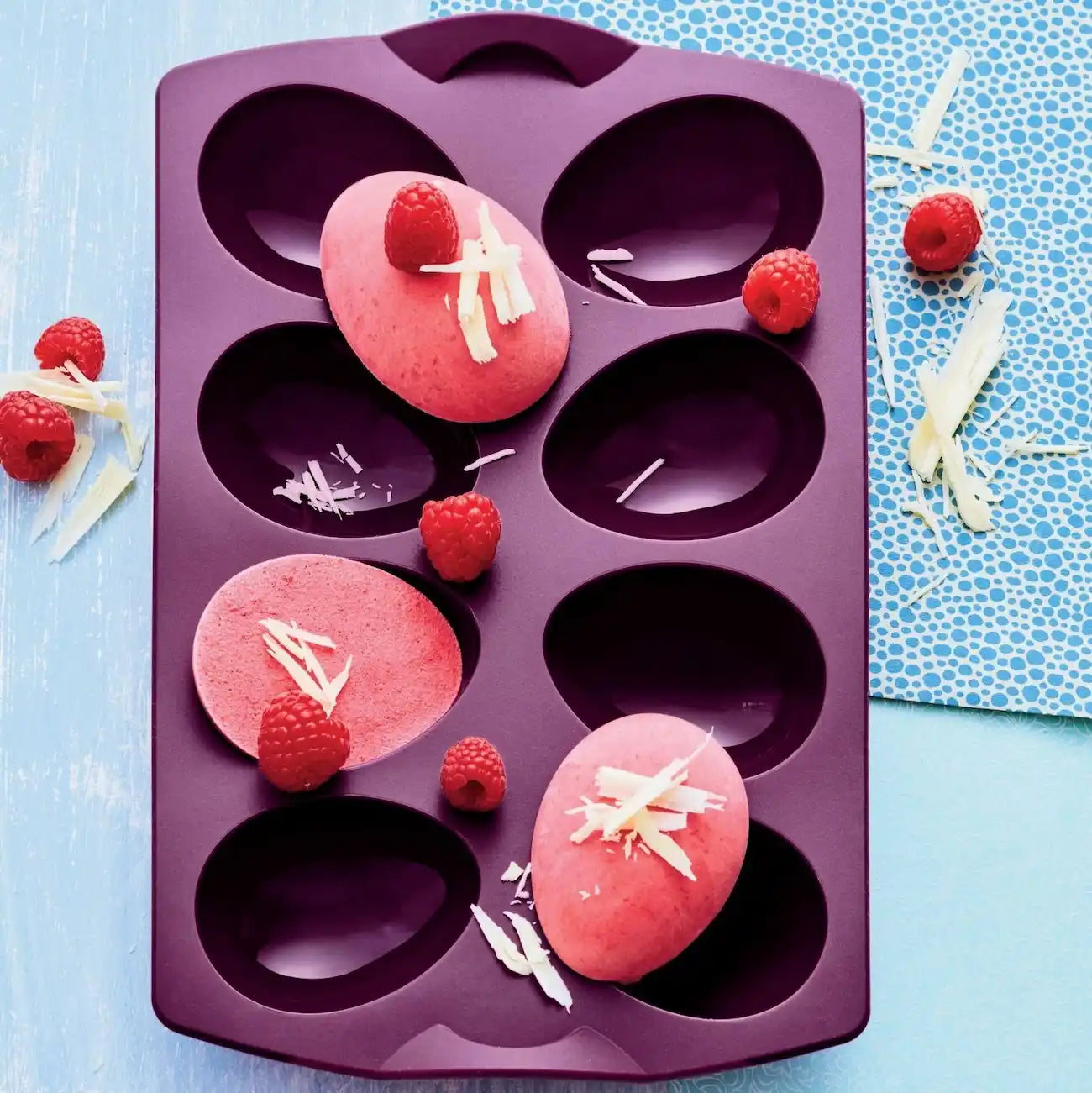 Silikonform Eierlei von der Marke Tupperware / Silikonform / in der Farbe Lila / EasyPlus Serie / Backform / für dem Backofen / Hier direkt online kaufen 