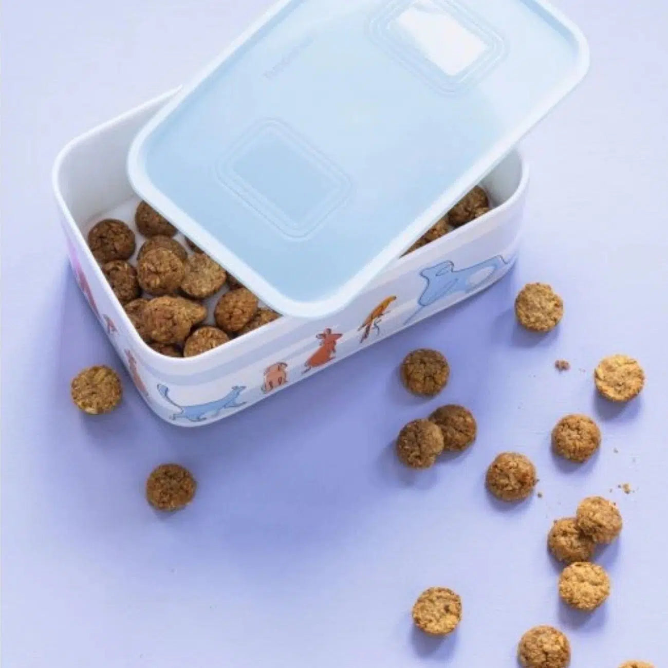 Baseline 2,9 Liter Quadro pets von der Marke Tupperware / Vorratsdose / Aufbewahrungsbehälter mit Tier Motiv / Rechteckiger Behälter / Stapelbar / Luft und Wasserdicht schließend / hier direkt online kaufen