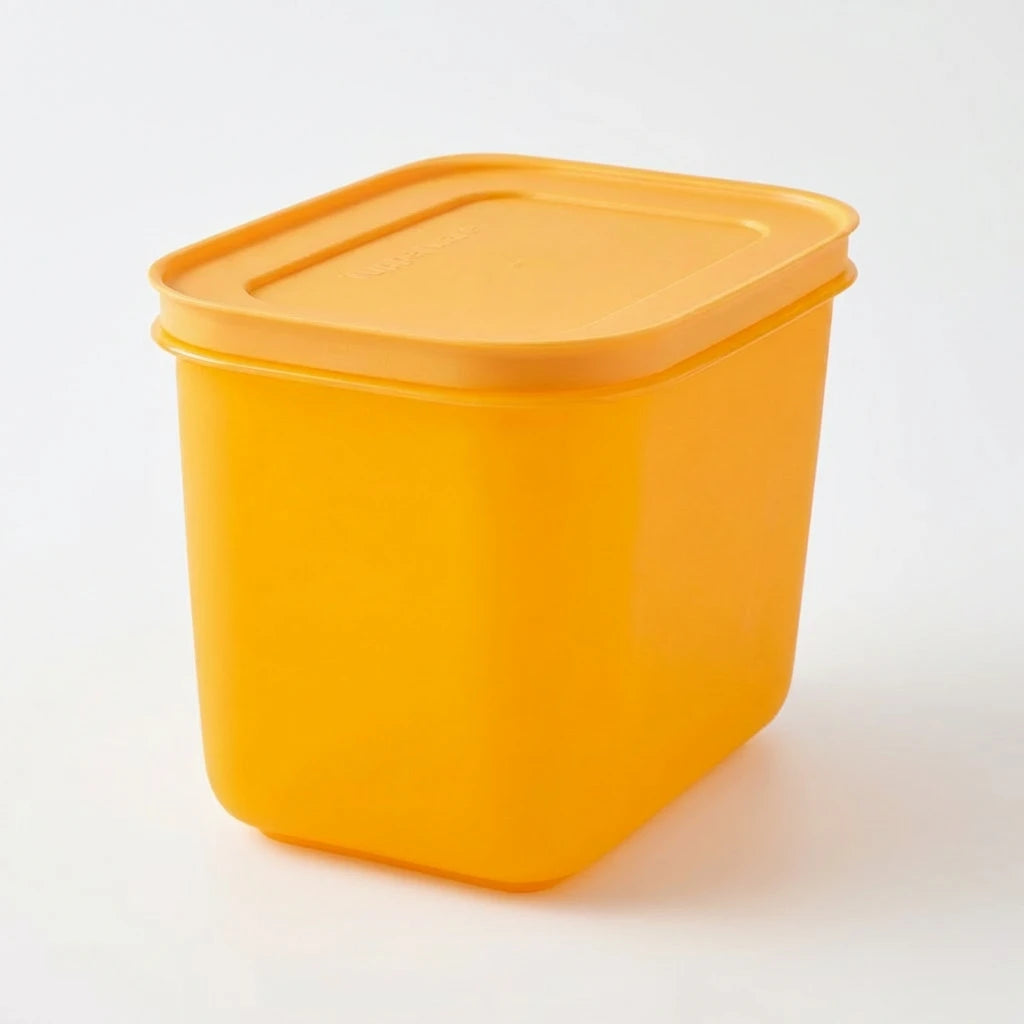 G035 Gefrierbehälter 1,1 Liter orange von der Marke Eiskristall / Modular stapelbar / Luftdicht schließend / Gefrierbehälter / Gefrierdose / Hier direkt online kaufen