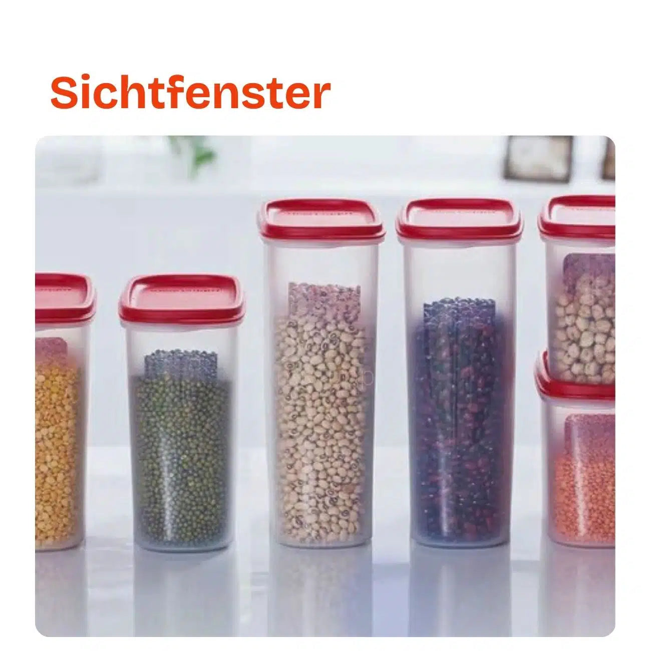 Modulare Eidgenossen Generation 2 Oval 2,3 Liter von der Marke Tupperware / Vorratsbehälter / Ideal für Trockenvorräte / Lebensmittelbehälter / Hier direkt online kaufen