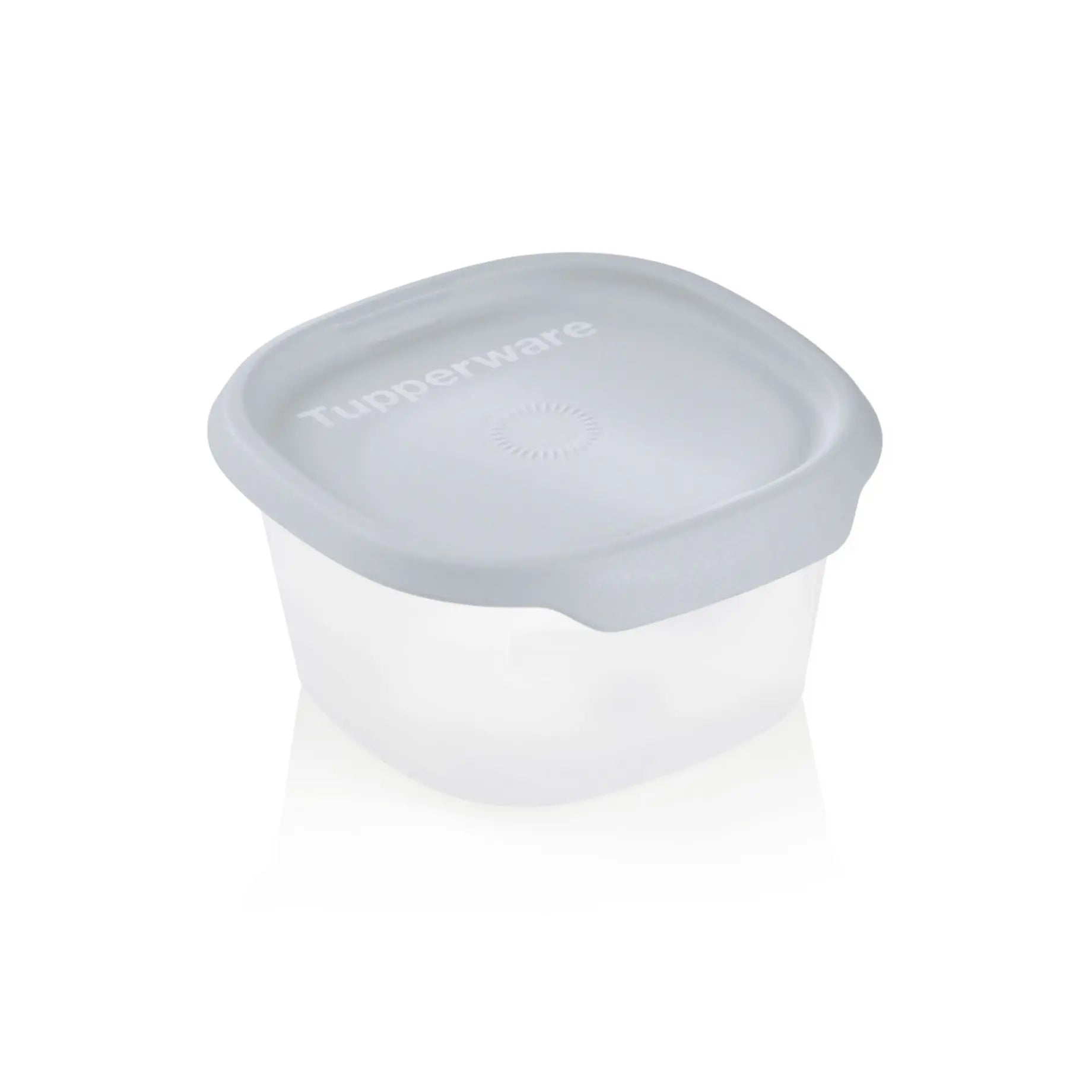 One Touch Fresh eckig 370ml von der Marke Tupperware / in der Farbe grau / Vorratsbehälter / Ideal für Trockenlebensmittel / Modular Stapelbar / Luftdicht schließender Deckel / Hier direkt online kaufen