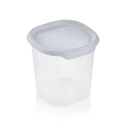 One Touch Fresh eckig 810ml von der Marke Tupperware / in der Farbe grau / Vorratsbehälter / Ideal für Trockenlebensmittel / Modular Stapelbar / Luftdicht schließender Deckel / Hier direkt online kaufen