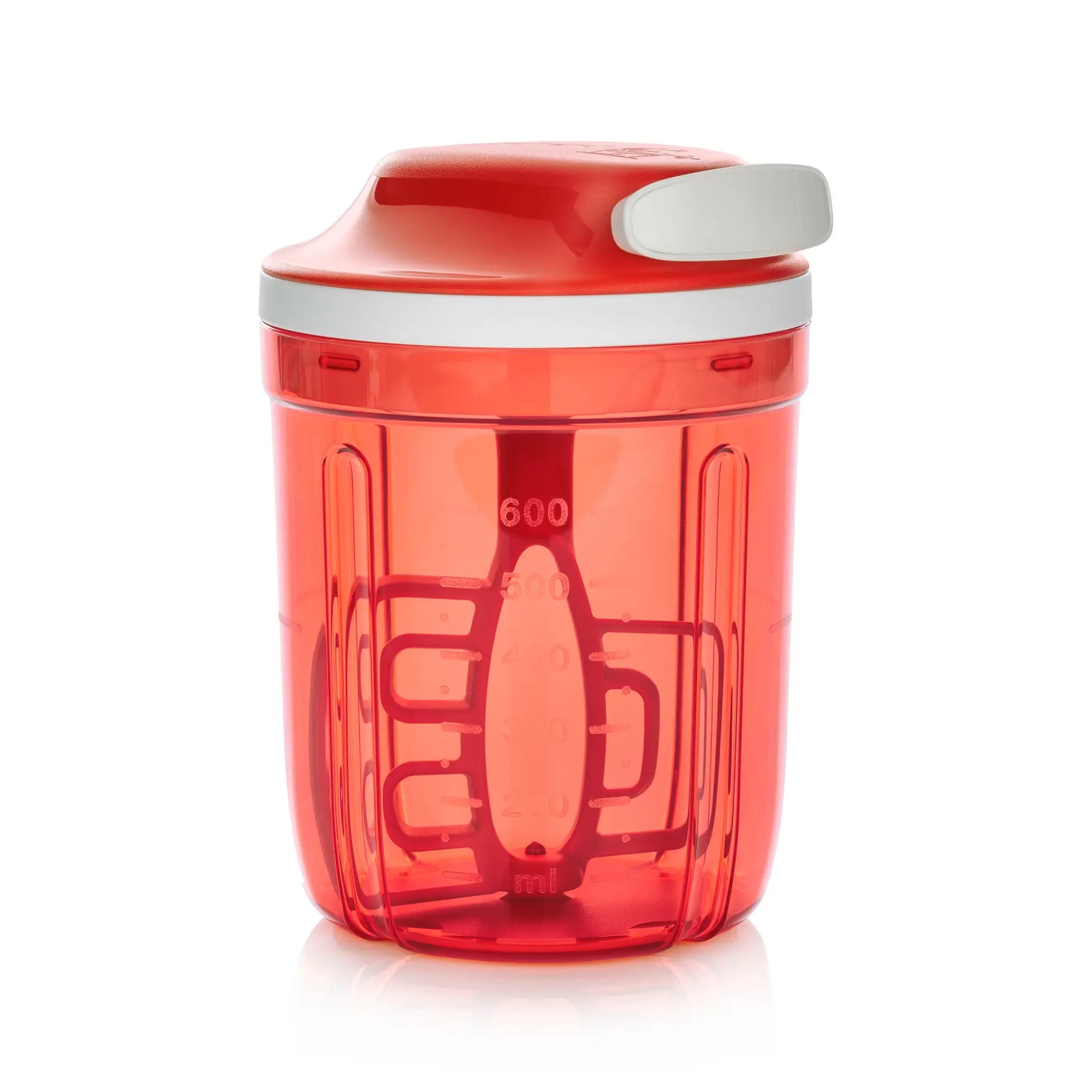 SuperSonic Multi Chef von der Marke Tupperware / Schneidet perfekt Obst, Kräuter und Gemüse / auch zum zubereiten von Smoothies, Pürees und Salatdressings geeignet / mit Quirl Einsatz / Funktioniert ohne Strom mit Zugmechanismus / Hier direkt online kaufen 