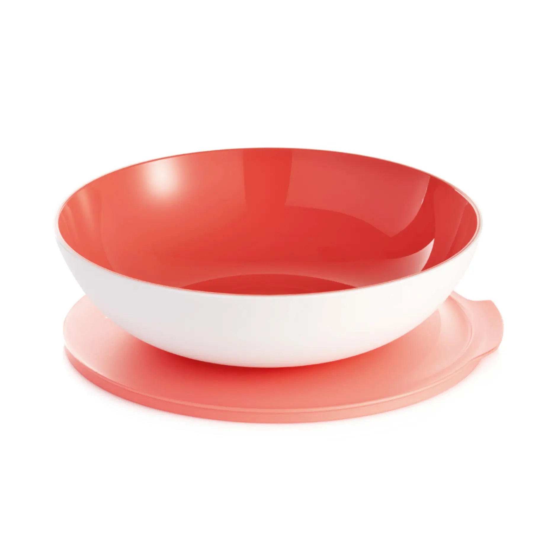 Allegra 3,5 Liter Servierschüssel von der Marke Tupperware / Salatschüssel / in der Farbe Lachs / Modular Stapelbar / dichtschließender Deckel / Hier direkt online kaufen 