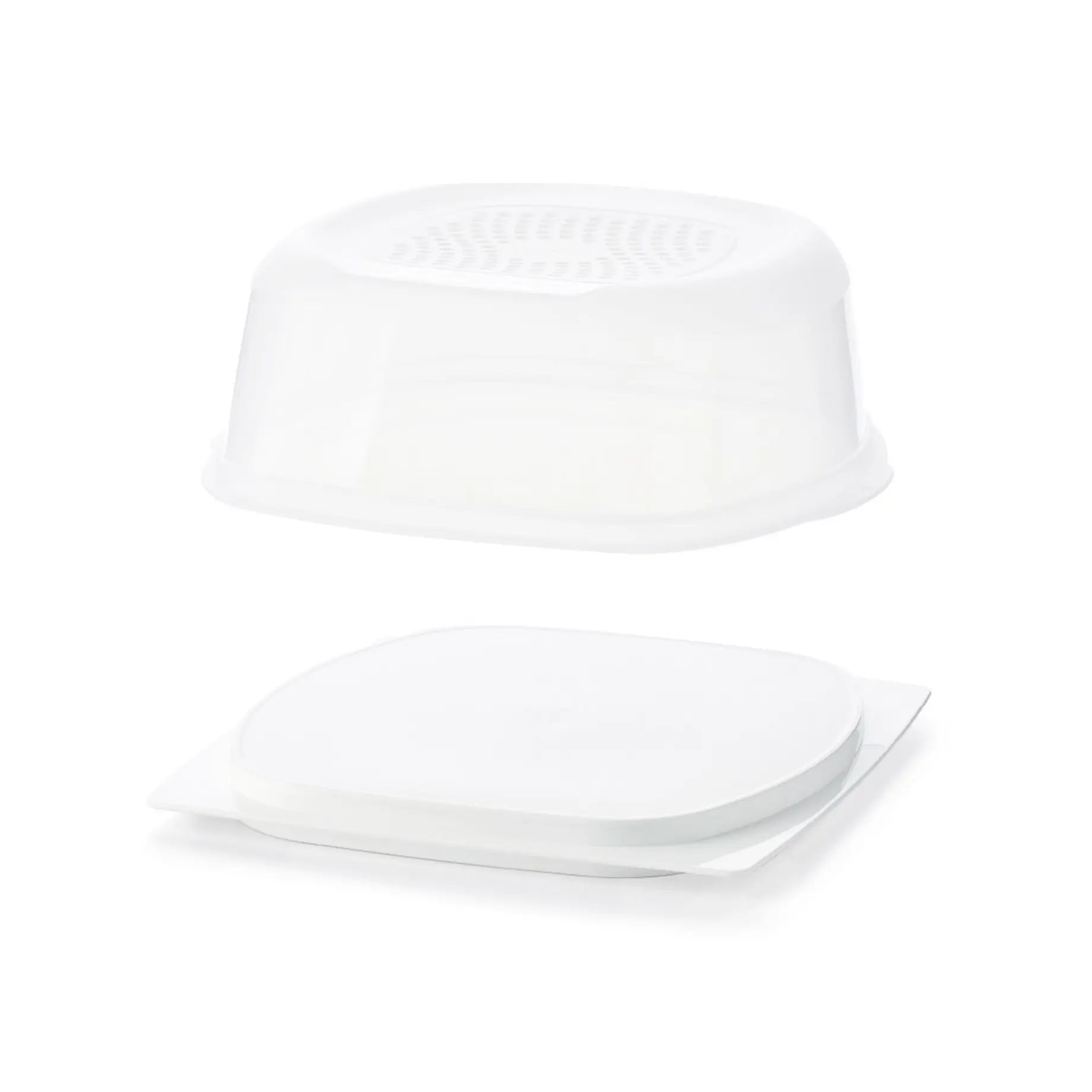 Mini KäseMax mit CondensControl von der Marke  Tupperware  / in der Farbe Grün / Käse wird Optimal im Kühlschrank gelagert / Spülmaschinen geeignet / mit Integrierter Servierplatte / Hier direkt online kaufen