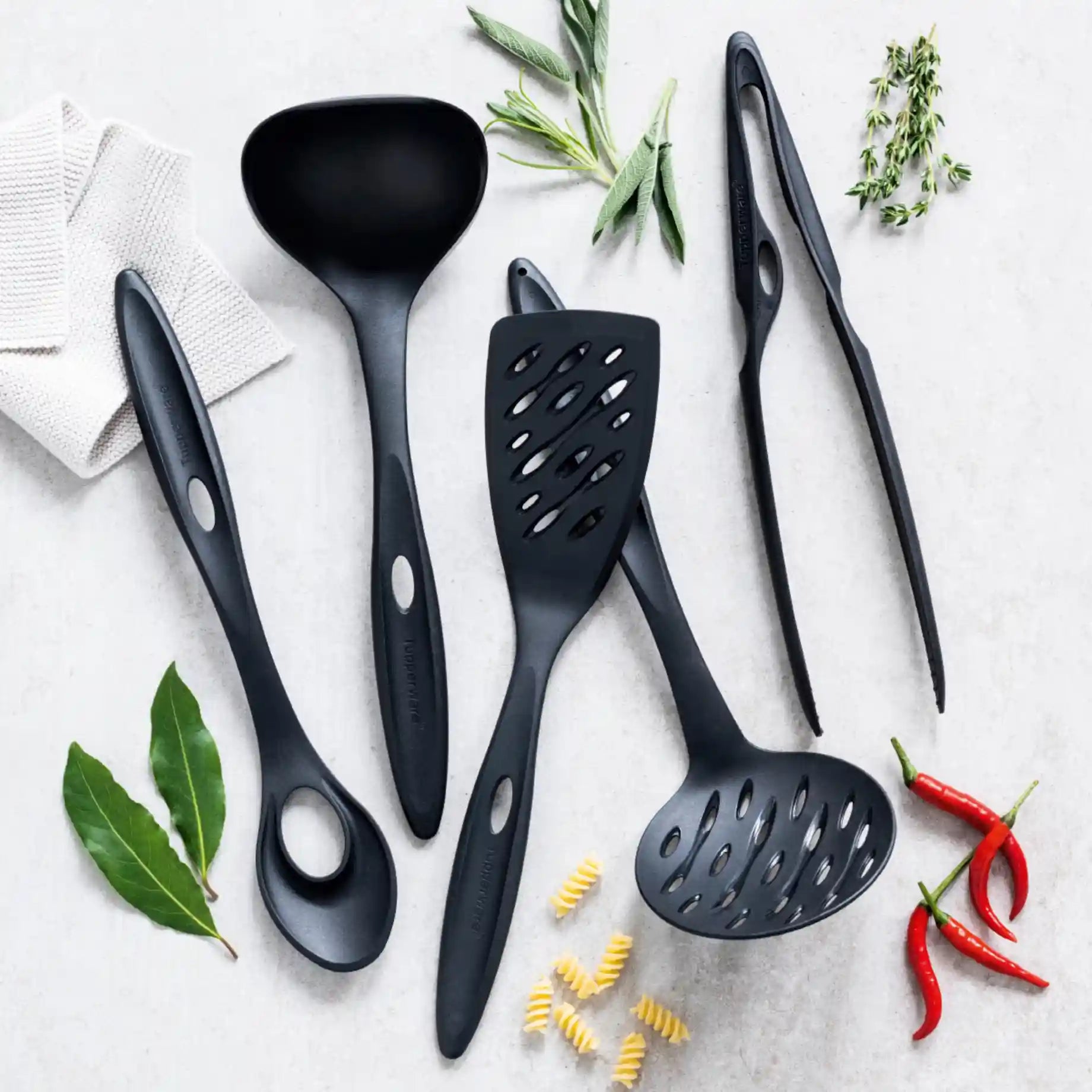 Pfannenwender Ergo Tools – ergonomisch, hitzebeständig & ideal für beschichtetes Kochgeschirr – myTupp