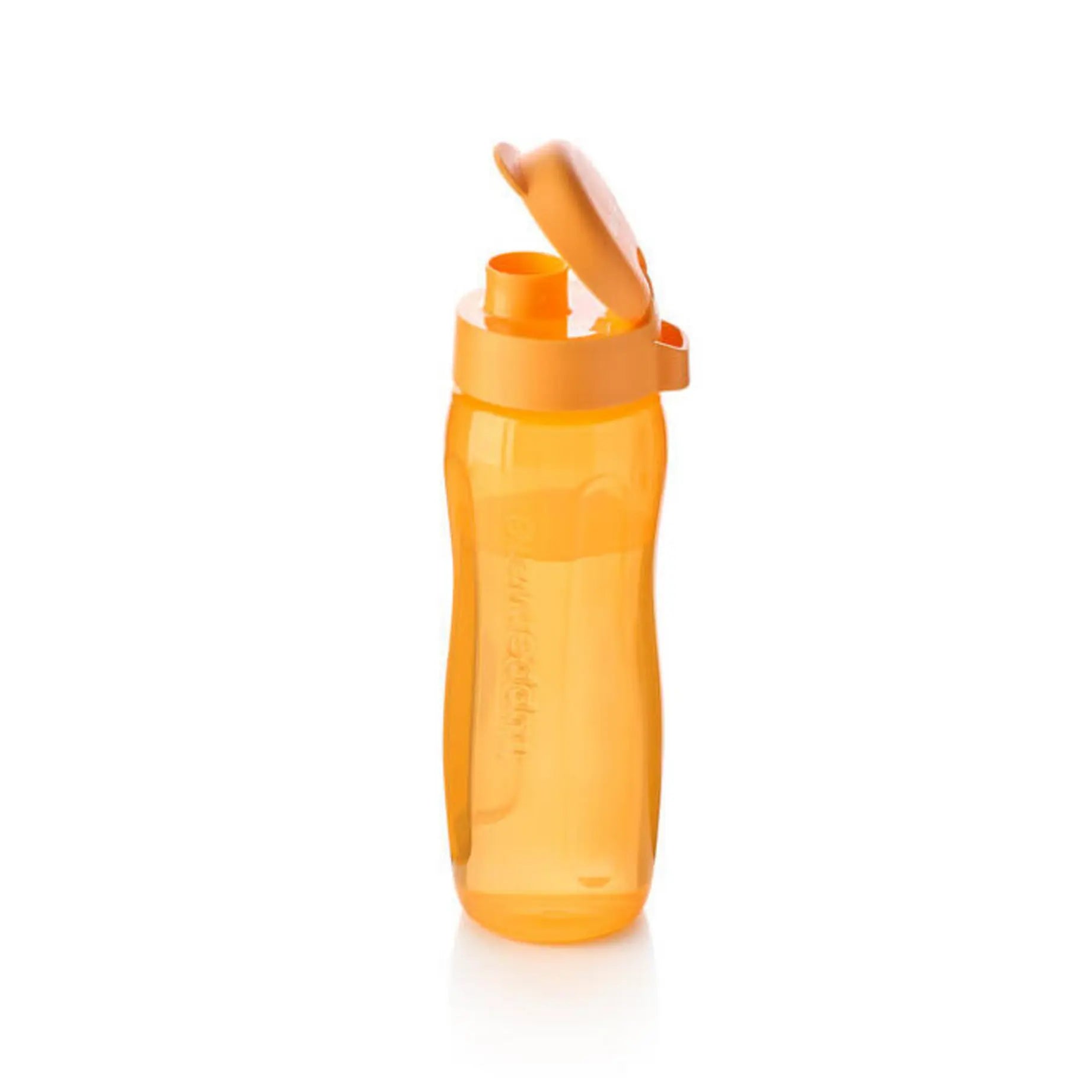 EcoEasy Slim 750ml Trinkflasche in Orange von der Marke Tupperware / Ideal für Unterwegs / einfaches Befüllen / Hier direkt online kaufen