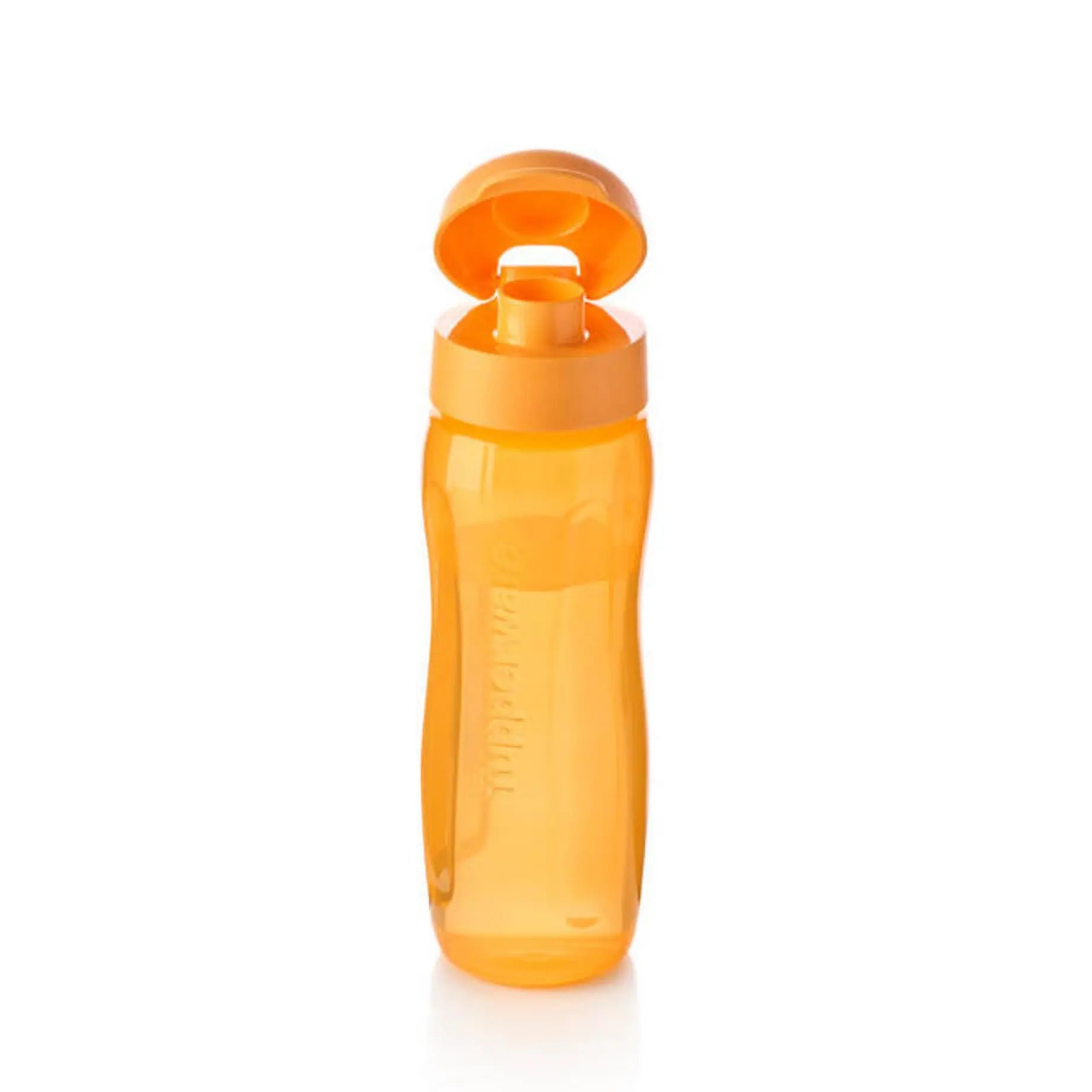 EcoEasy Slim 750ml Trinkflasche in Orange von der Marke Tupperware / Ideal für Unterwegs / einfaches Befüllen / Hier direkt online kaufen