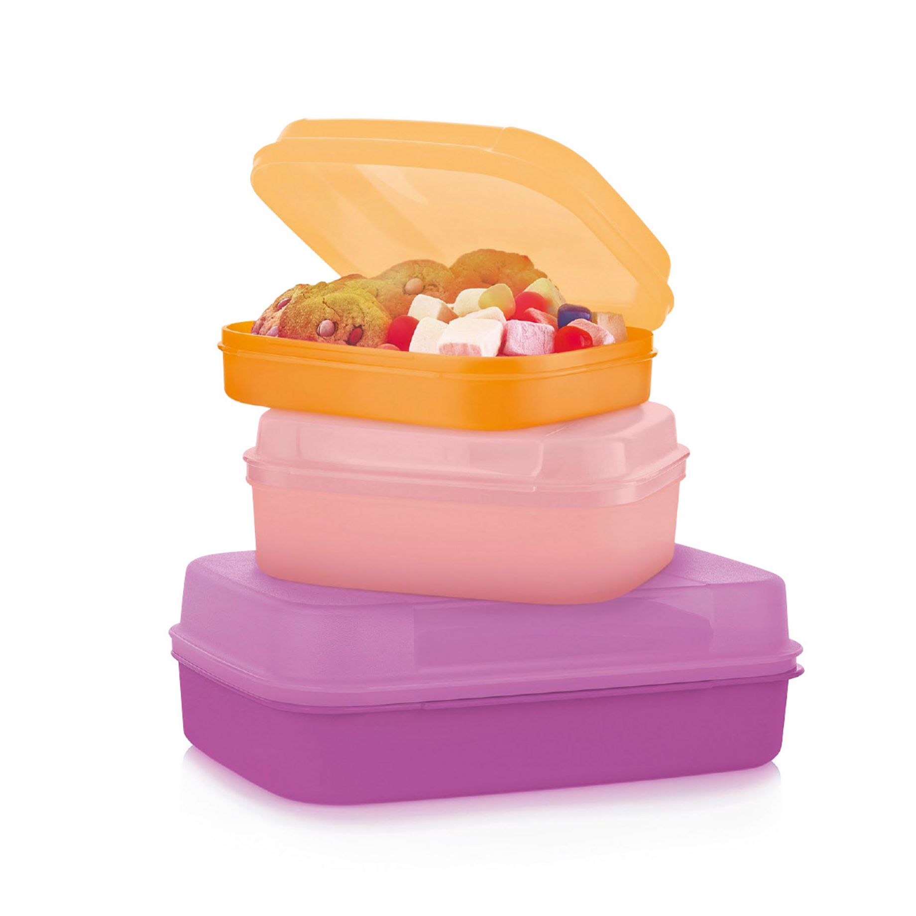 Kleines Naschkätzchen® 1,1 l – Aufbewahrungsbox mit Klappdeckel