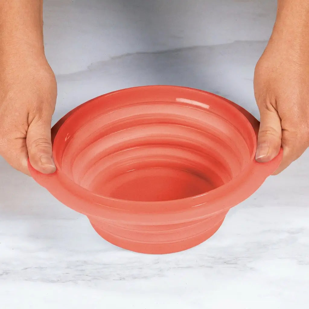 Mini Max 700ml von der Marke Tupperware / in der Farbe Rot / Tupperdose / Brotdose / Lunchbox / Ideal für Unterwegs / zusammen faltbar / Hier direkt online kaufen 