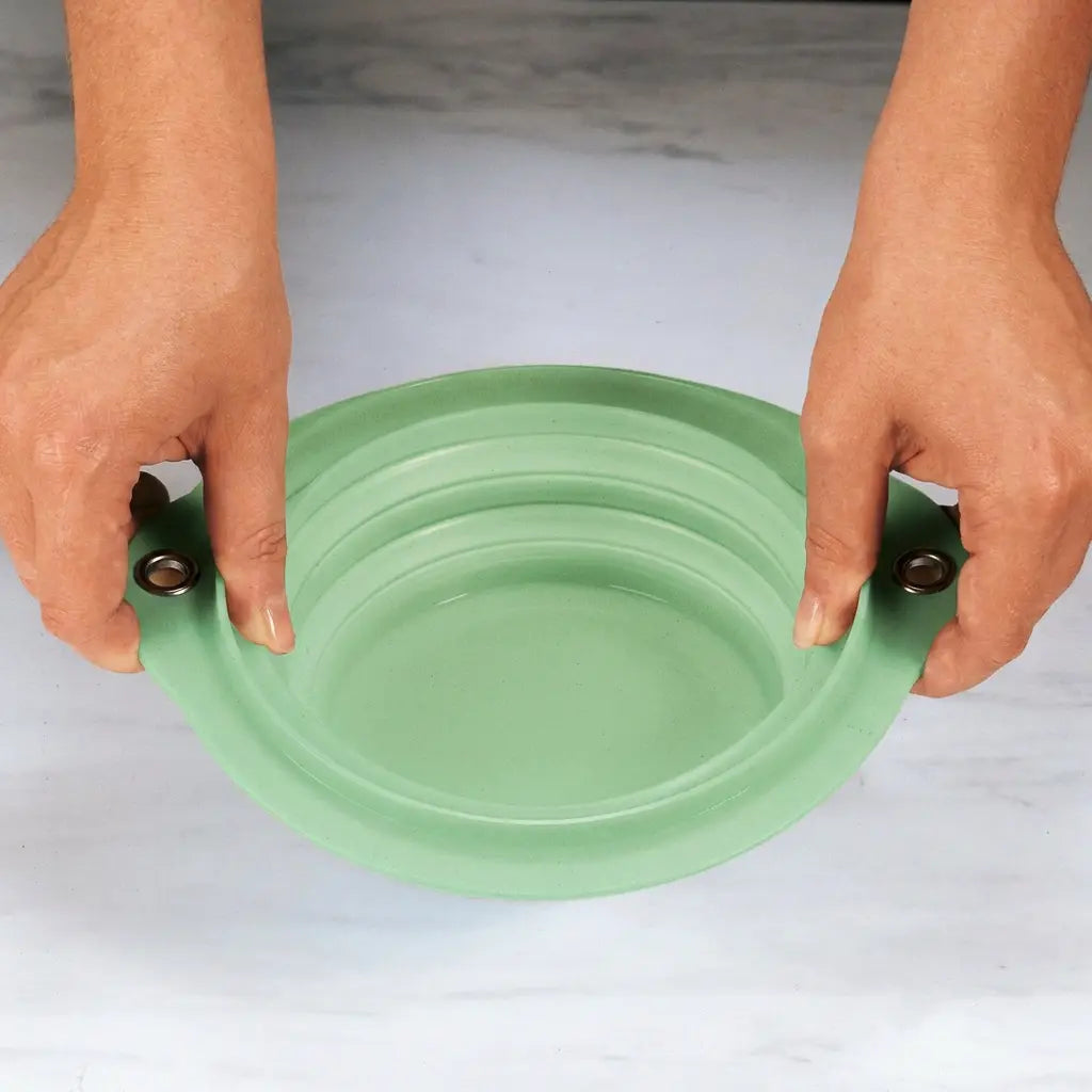 B043G Mini-Max 950ml von der Marke Tupperware / in der Farbe Grün / Tupperdose / Brotdose / Lunchbox / zusammen klappbar / Platzsparend / Ideal für Unterwegs / hier direkt online kaufen