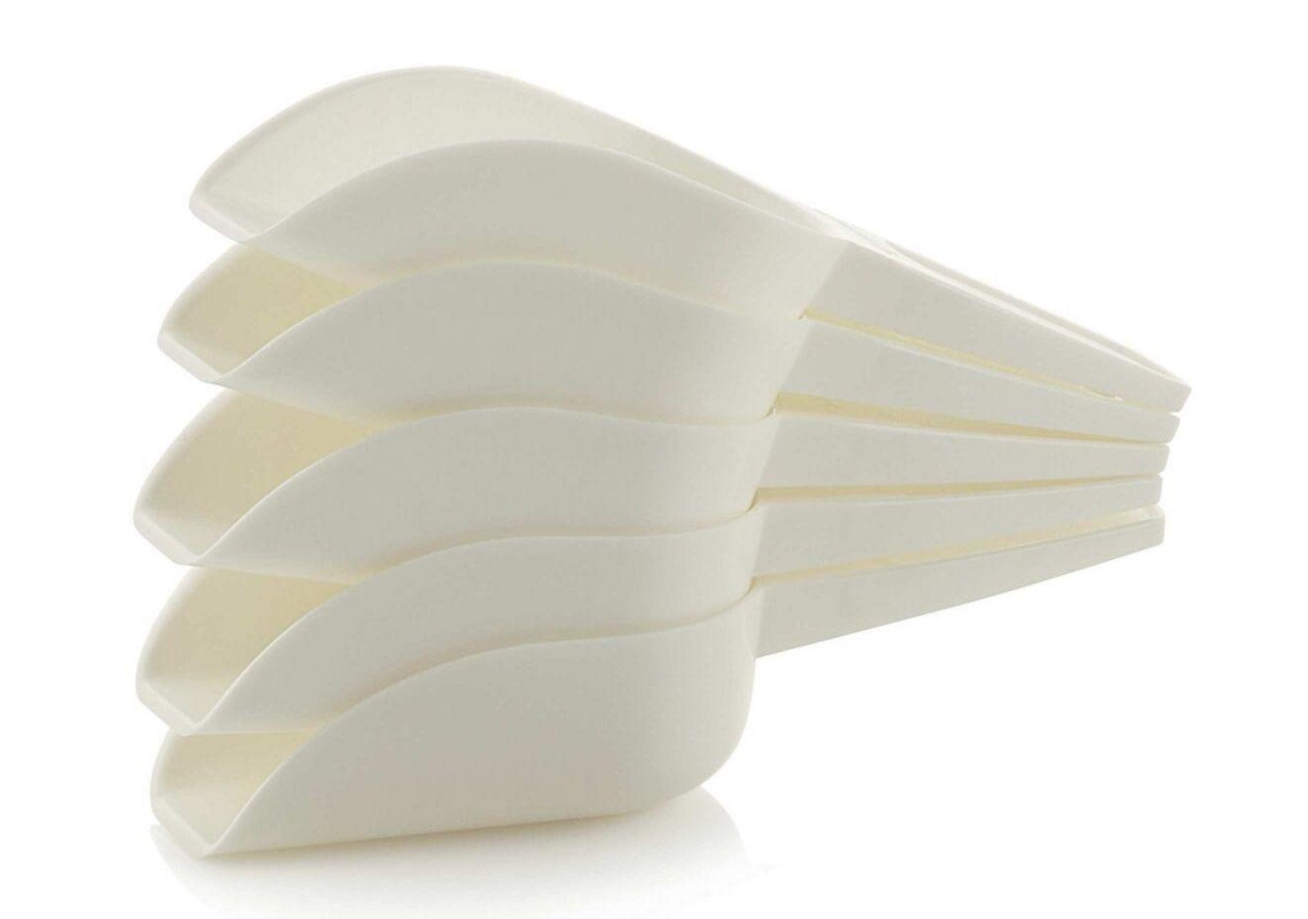 Nährmittel- Schippe von der Marke Tupperware / in der Farbe Weiß / Haushaltshelfer / Hier online kaufen
