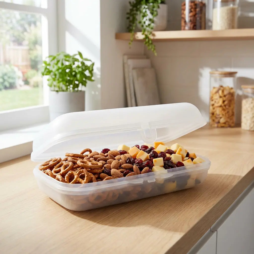 Maxi Twin Oyster Brotbox von der Marke Tupperware / Perfekt für Unterwegs / Einfach zu Öffnen / Eco+ Material / Wieder verwendbar / Hier direkt online kaufen 