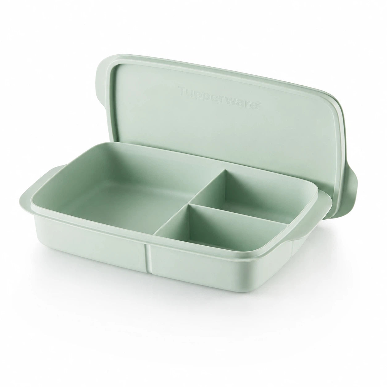 Eco+ Lunch & Pausenbox 1 Liter von der Marke Tupperware / in der Farbe Salbei / Pausenbox / Brotdose / Ideal für Unterwegs / Hier direkt online kaufen