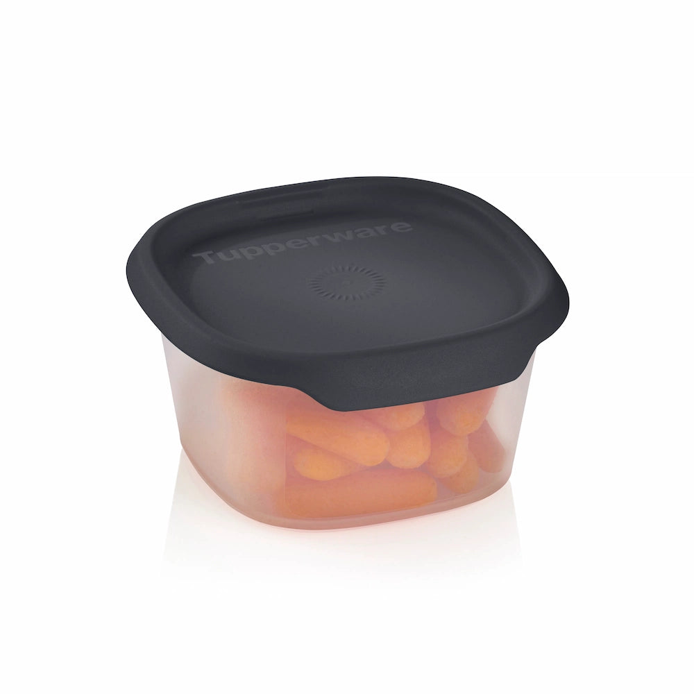 Kleiner Eckiger Vorratsbehälter | One Touch Fresh | 370 ml | Schwarz