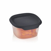 Kleiner Eckiger Vorratsbehälter | One Touch Fresh | 370 ml | Schwarz