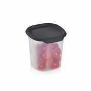 Mittlerer Eckiger Vorratsbehälter | One Touch Fresh | 810 ml | Schwarz