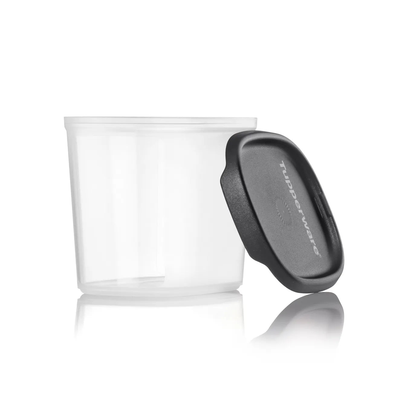 Ovaler Deckel | One Touch Fresh | Schwarz