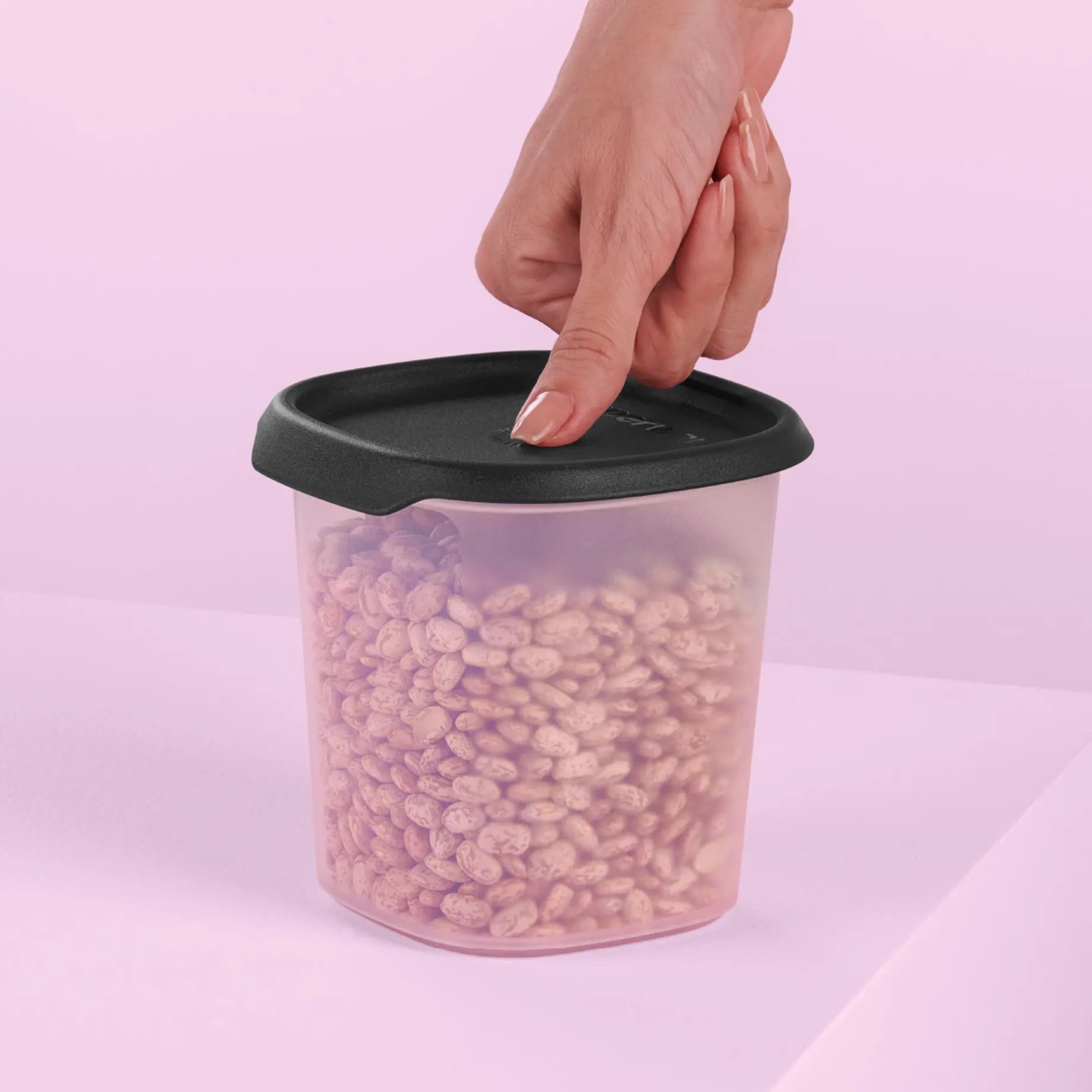 Mittlerer Eckiger Vorratsbehälter | One Touch Fresh | 810 ml