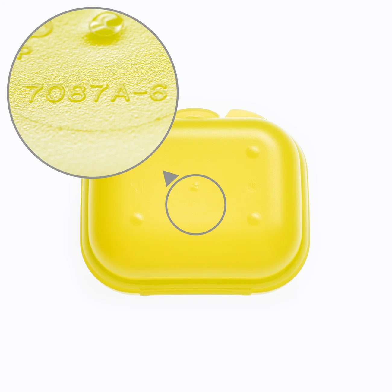 Oyster Mini Twin von der Marke Tupperware / in der Farbe Zitronengelb / Brotdose / Aufbewahrungsdose / Lebensmittelbehälter / Lunchbox / Ideal für Unterwegs / Hier direkt online kaufen 
