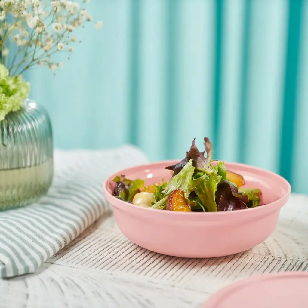 Aloha Kleine Schüssel 450ml von der Marke Tupperware / in der Farbe Rosa / Kleine Servierschüssel / Snackschüssel / Transportschüssel / Luftdichtschließend / stapelbar / Hier direkt online kaufen 