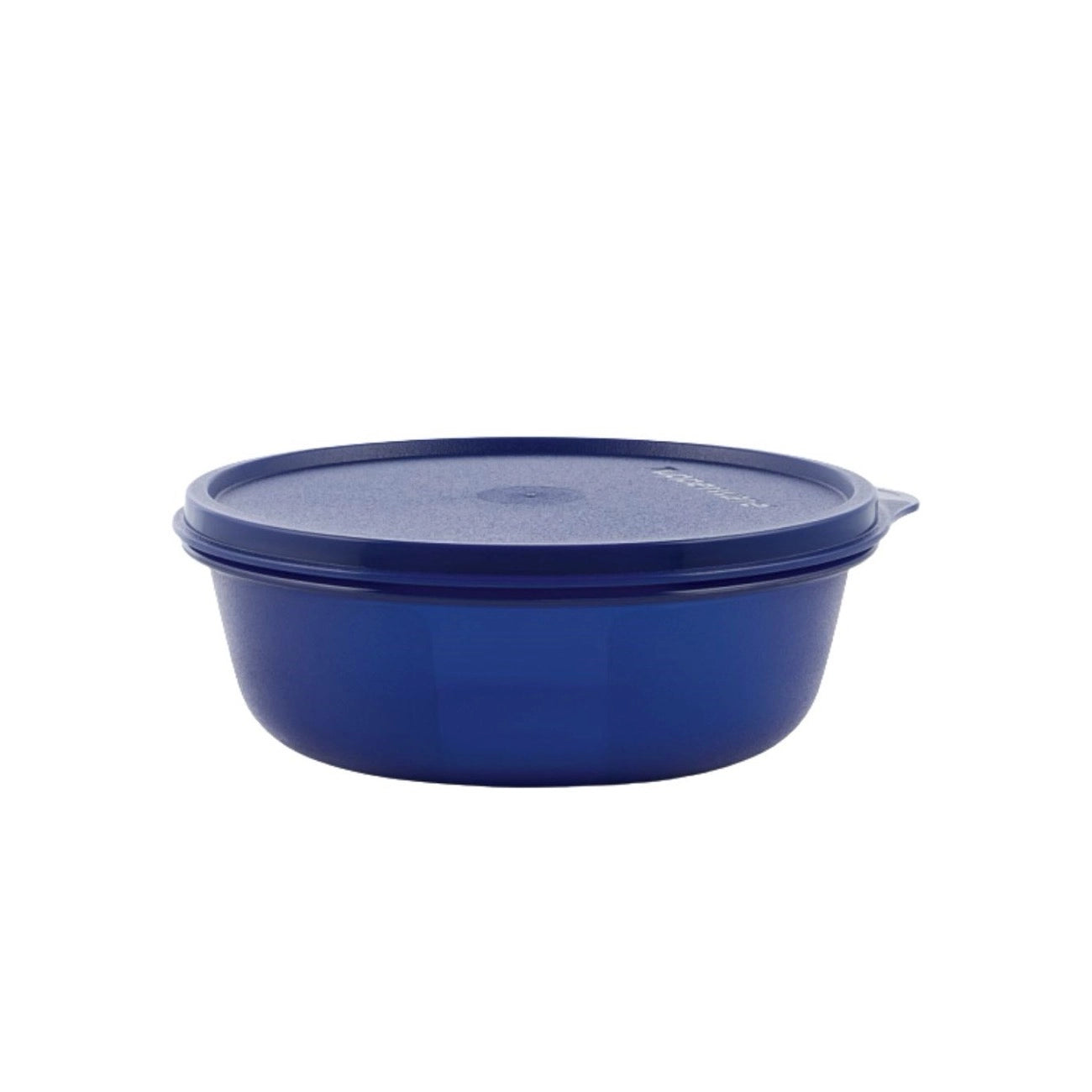 Tupperware Frische-Behälter 600 ml, dunkelblau – luftdichter runder Vorratsbehälter mit Deckel