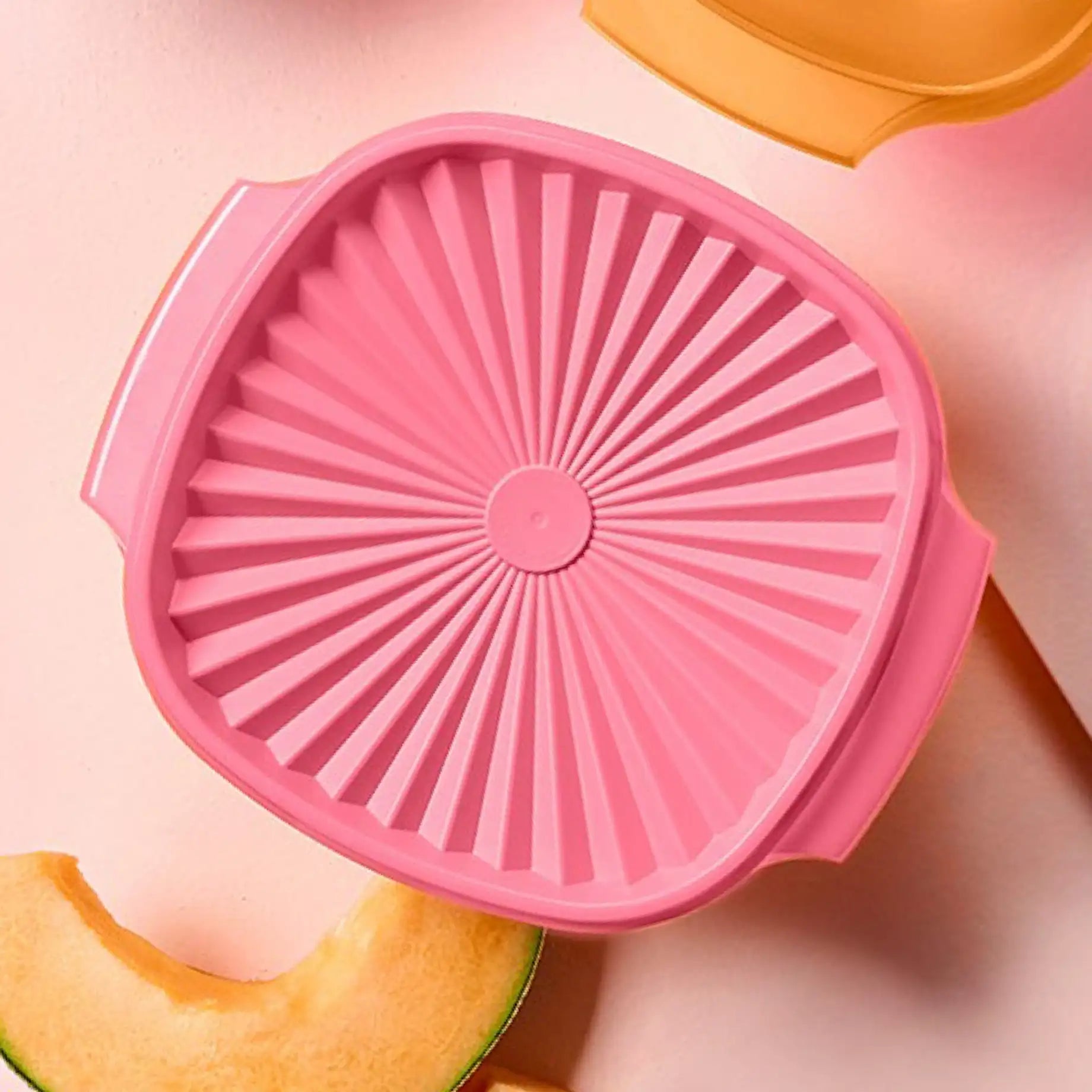 Party Sonne 1,3 Liter von der Marke Tupperware / in der Farbe Altrosa / Sonnenbehälter / Lebensmittelbehälter / Transportschüssel / Stapelbar / Hier direkt online kaufen