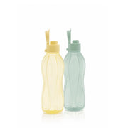 Tupperware EcoEasy Trinkflasche 500 ml, 2er-Set in Kamille und Salbei – Mehrwegflaschen für unterwegs