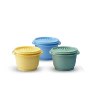 Tupperware Kleine Sonnenschüssel | 3 Stück · hoch | Kamille · Hellblau · Salbei 11186066 Aufbewahrung