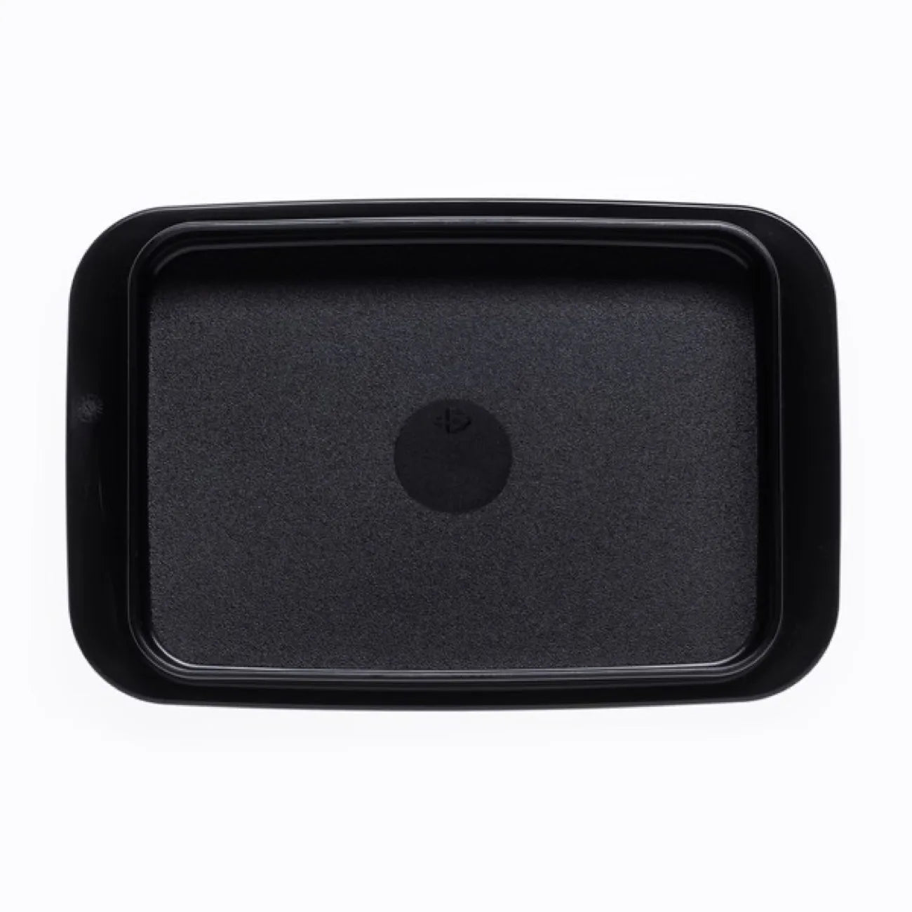 26018400033 Tupperware Servierplatte Butterdose Schwarz 01840