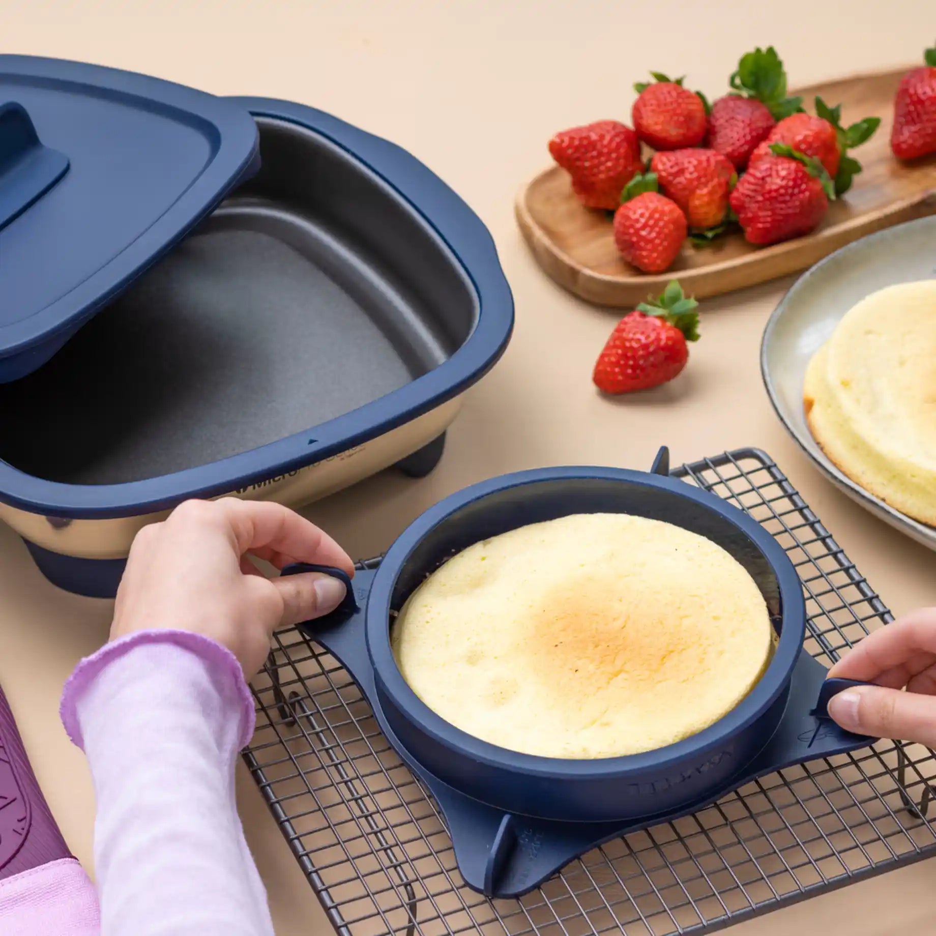 Tupperware MicroPro Grill mit Ring I106 Kochen in der Mikrowelle / Mikrowellenkocher / Mikrowellenbehälter / Tupperware für die Mikrowelle / Hier direkt online kaufen 