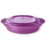 Mikro-Leicht 775 ml rund von der Marke Tupperware / in der Farbe Lila / Mikrowellenbehälter / Ideal geeignet für Speisen aus Ei-Basis / Portionen für 1-2 Personen / hier direkt online kaufen