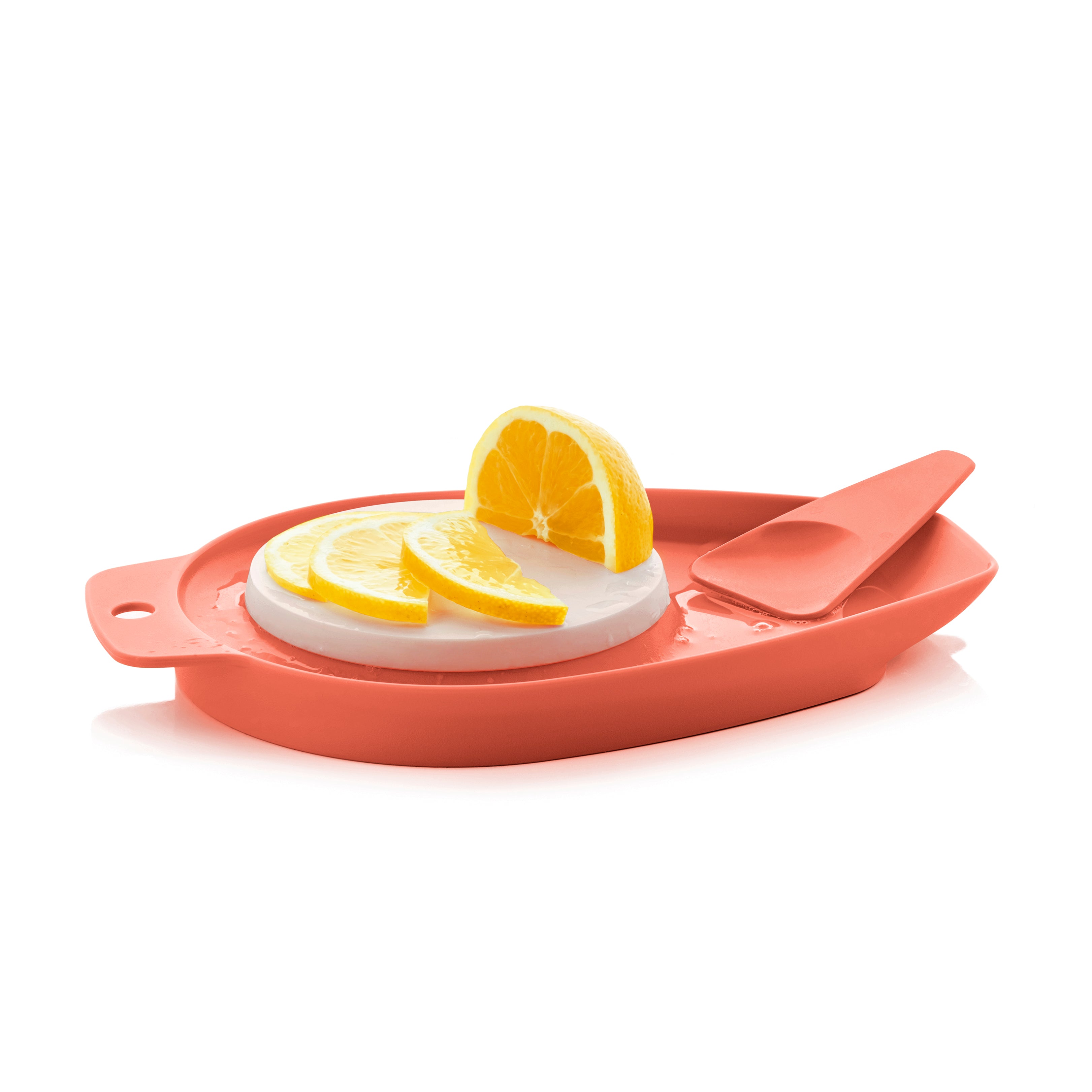 Mamselle kleines Schneidbrett von der Marke Tupperware / Perfekt zum Schälen und Schneiden / mit Cleverer Ablage / kompakte Größe zum Idealen Verstauen / Hier direkt online kaufen
